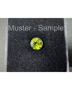 Peridot; facettiert; 5 mm; Arizona; 1 St&uuml;ck