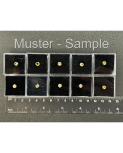 Citrin; facettiert; 5 mm; Kongo; 10 Stück