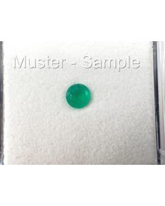 Achat; grün; facettiert; 4 mm; Brasilien; 1 Stück