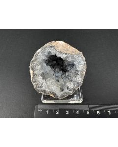 Quarz-Geode; Villa Ahumada, Chihuahua, Mexiko; KS; Einzelst&uuml;ck