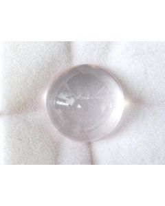 Rosenquarz, facettiert; 12,9 ct.; 15 x 9 mm; Madagaskar; Einzelstück
