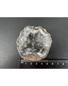 Quarz-Geode; Villa Ahumada, Chihuahua, Mexiko; KS; Einzelst&uuml;ck