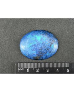 Shattuckit Cabochon; Ajo, Arizona, USA; 39 x 30 mm; Einzelst&uuml;ck