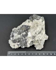 Cubanit, Millerit xx, ged. Silber; Grube Samson, St. Andreasberg, Harz, Deutschland; HS; Einzelst&uuml;ck