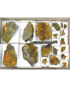 Pascoit xx, Radkovanit xx; Pandora Mine, Utah, USA; 1 Steige; Unikat