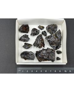 Kintoreit xx; Adolphine Mine, bei Hochscheid, Hunsr&uuml;ck, Deutschland; Partie mit 13 St&uuml;ck; Unikat 