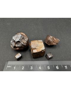 Pyrit X; Extertal, Schaumburg, Deutschland; Partie mit 5 St&uuml;ck; Unikat 