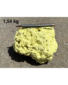 Ged. Schwefel; Indonesien; 1,54 kg; Einzelst&uuml;ck