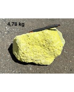 Ged. Schwefel; Indonesien; 4,78 kg; Einzelst&uuml;ck