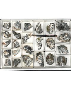 Rosterit xx (Turmalin); Childs Aldwinkle Mine, Arizona, USA; 1 Steige; Unikat
