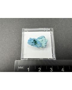 Plancheite xls, Dioptase xls; Steiner Mine, Kaokoveld, Namibia; TN; unique piece
