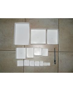 Fold up boxes SB 96, 30 x 30 x 15 mm, fit 96 to a flat. 1000 pcs.