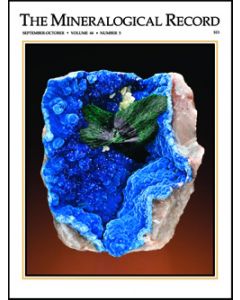 Mineralogical Record Vol. kompletter Satz von Vol. 1/1 1970 bis Vol. 55/6 2024
