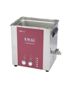 EMMI D 130 ultrasonic cleaner with stainless steel tank, digital, with fosset (Made in Germany!)