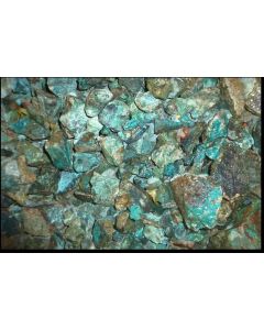 Chrysocolla with matrix, Morenci Mine, AZ, USA, 1 kg