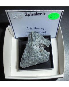 Sphalerite xx; Aris, Windhoek, Namibia; MM