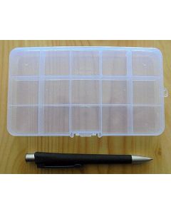 set case (small) with 15 compartments