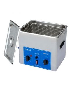 EMMI 100 HC ultrasonic cleaner with stainless steel tank, digital, with fosset (Made in Germany!)