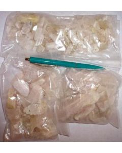 Danburite X/(X) (white to ligthpink) Charcas, Mexico 1 bag of 100 g