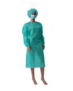 Protective suit, medical grade (operation suit) as protection for stone dust, 10 pieces