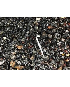 Schorl (black tourmaline) crystal parts, Tanzania, 100 kg