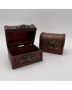 Treasure box, pirate chest, small, 1 piece