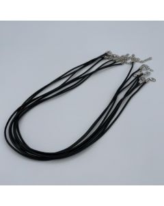 Leather strap (necklace type) with carbine lock 1 piece