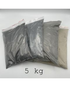 Schleifpulver (Polierpulver) Silizium Karbid (Siliziumkarbid, Siliziumcarbid), Körnung 60, 5 kg (5,50/kg)