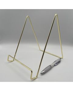 Metal display stand; gold, 200 x 150 x 190 mm; 1 piece