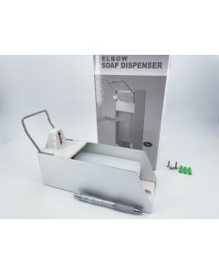 Disinfectant dispenser, soap dispenser; mechanical, with bottle, 500ml; 1 piece