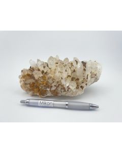 Mountain Quartz, Quartz; crystals on matrix, Itremo, Madagascar; HS