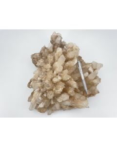Mountain Quartz, Quartz; crystals on matrix, Itremo, Madagascar; GS