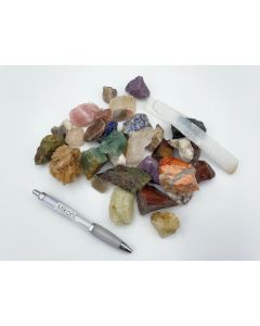 Decorative rocks; mixed colours; 1 kg