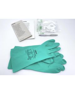 Protective gloves, chemical gloves; acid protection, uvex, professional version; 1 pair. Made in Germany (!)