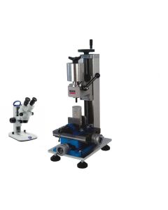 Cerchar Rock Abrasiveness Tester "TYP WILLE" (Advanced Cerchar Rock Abrasiveness Tester with trinocular microscope and professional camera)
