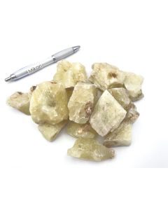 Calcite, lemon calcite; yellow, Namibia; 1 kg