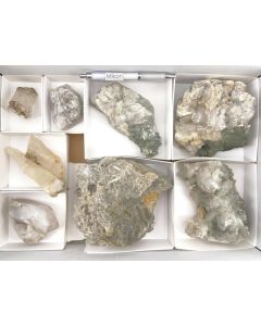 Mountain crystal xls with gwindel & thread; Binntal, Switzerland, from Strahler Gorsatt; 1 flat 