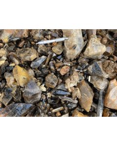 Rauchquarz; Kristalle und Stücke, Mix, Mzimba, Malawi; 100 kg