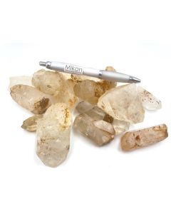 Bergkristall-Spitzen; Mzimba, Malawi; 1 kg