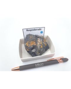 Manganoberzeliit; Valetta Mine, Piemeont, Italien, vor 2016, Gerd Tremmel Sammlung; NS, Einzelstück