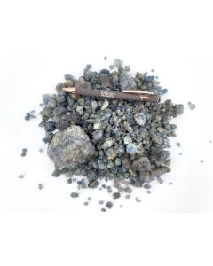 Lazulite-Quartz; blue quartz, BLUE!, small pieces, Madagascar; 1 kg