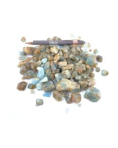 Aquamarine (beryl); Erongo, Namibia; 1 kg