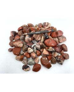Jasper tumbled stones; South Africa; 1 kg