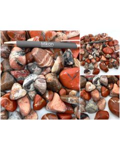 Jasper tumbled stones; South Africa; 10 kg