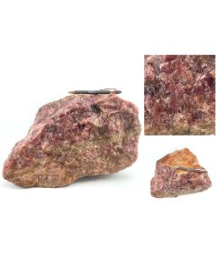 Erdbeerquarz, roter Aventurin; 23,3 kg, Südafrika; MS, Einzelstück
