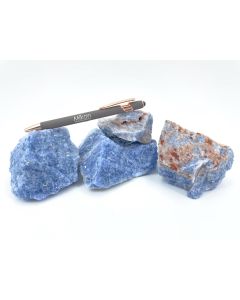 Calcite; blue, acid washed, Mexico; 1 kg