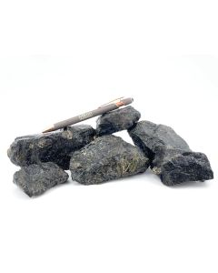 Bronzite (Clinoenstatite, Enstatite); Bad Harzburg, Harz, Germany; 1 kg