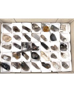 Smoky Quartz X; Mt. Malosa, Zomba, Malawi; 1 flat, unique