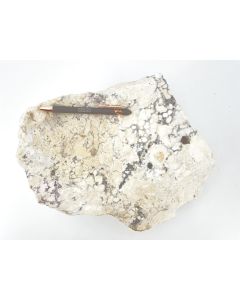 Jasper, coral jasper; (fossil coral), India; 16.7 kg, single piece