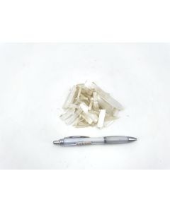 Selenite, gypsum, alabaster; white, small pieces, Midelt, Morocco; 1 kg